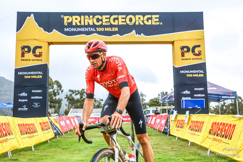 Back on home soil the rest of the Toyota Specialized team took on the Prince George 100 Miler