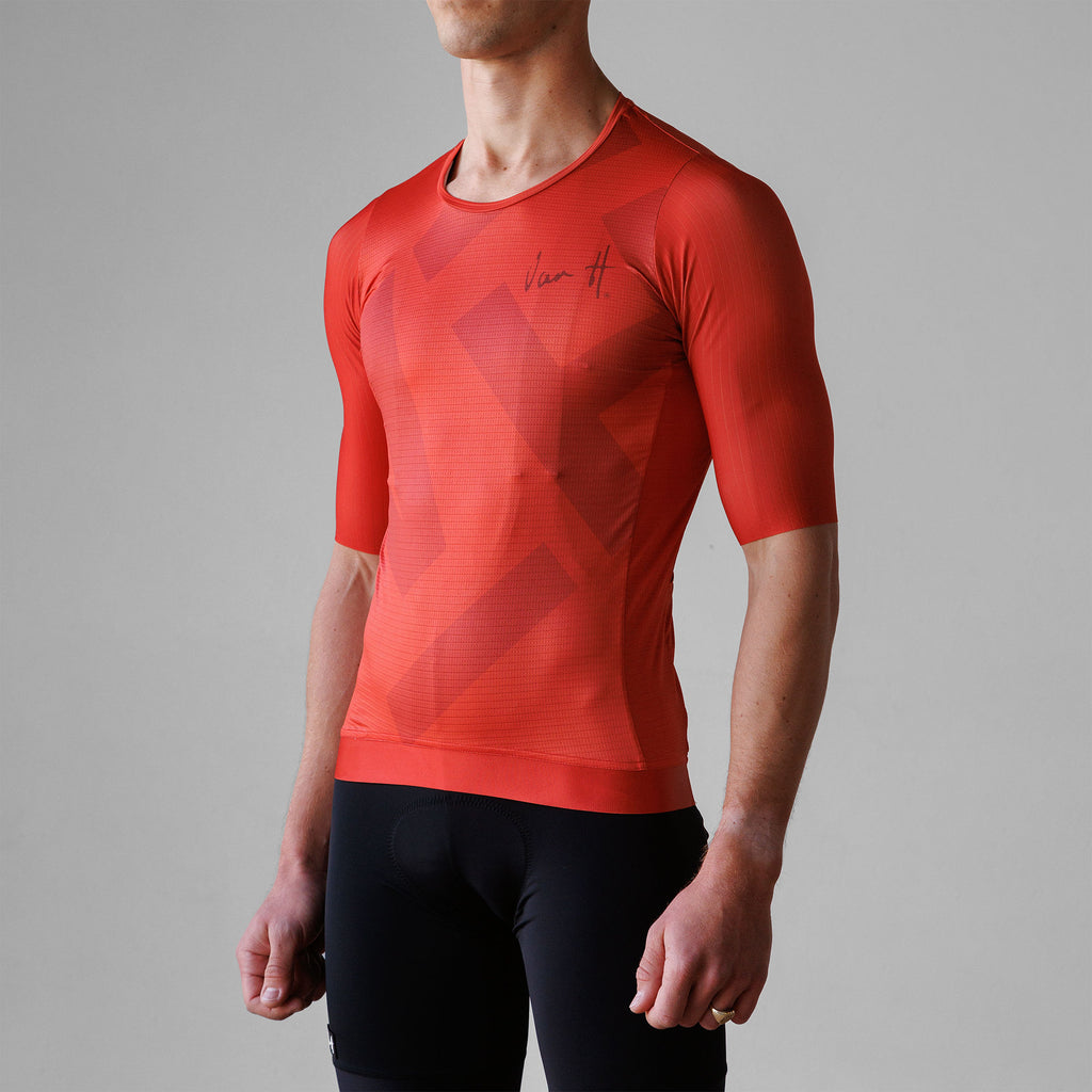 Red Riding Zipless Jersey