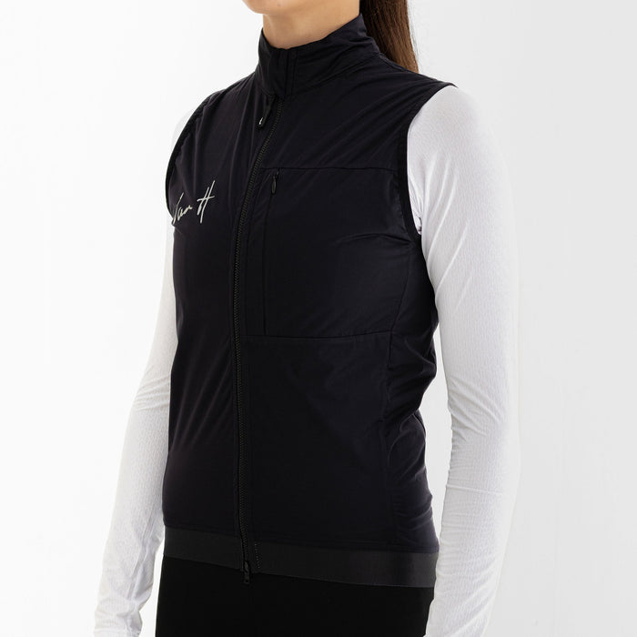 Womens Black All weather Gilet