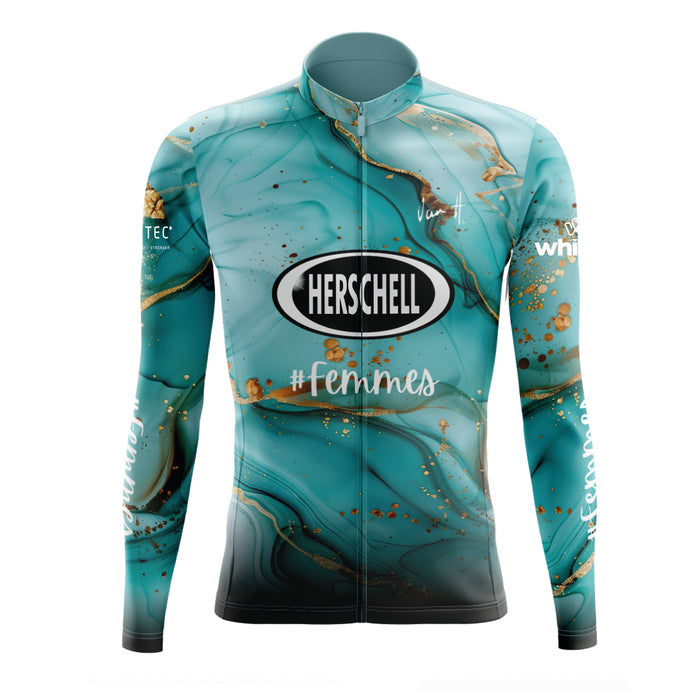 Femmes 2025 Marble Long Sleeve Jersey Mens