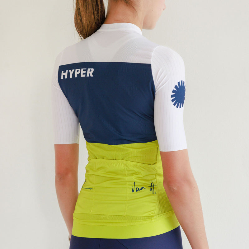Womens Navy Hyper Jersey