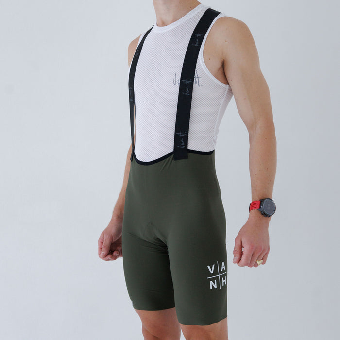 Mens Olive Tourmalet Bib
