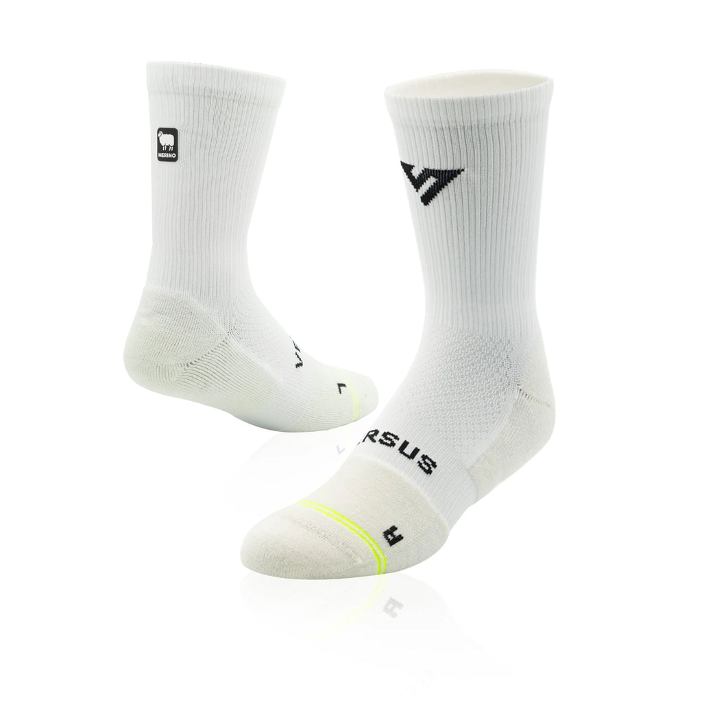 Versus White Polar Merino Winter Socks