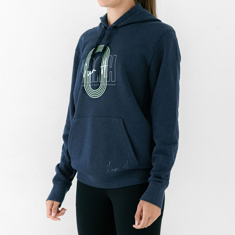 Navy Track Hoodie