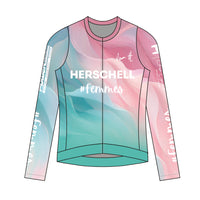 Femmes Turquoise Long Sleeve Jersey Womens