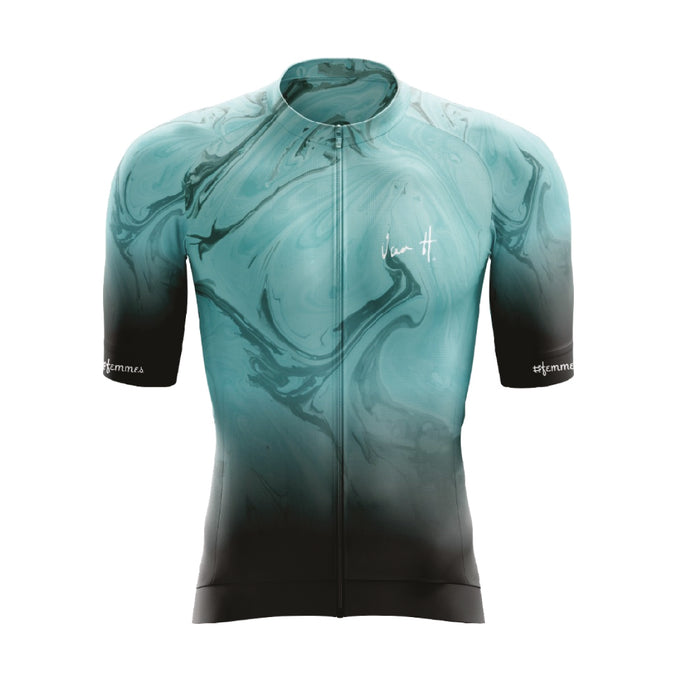 Femmes 2024 Turquoise Short Sleeve jersey Mens