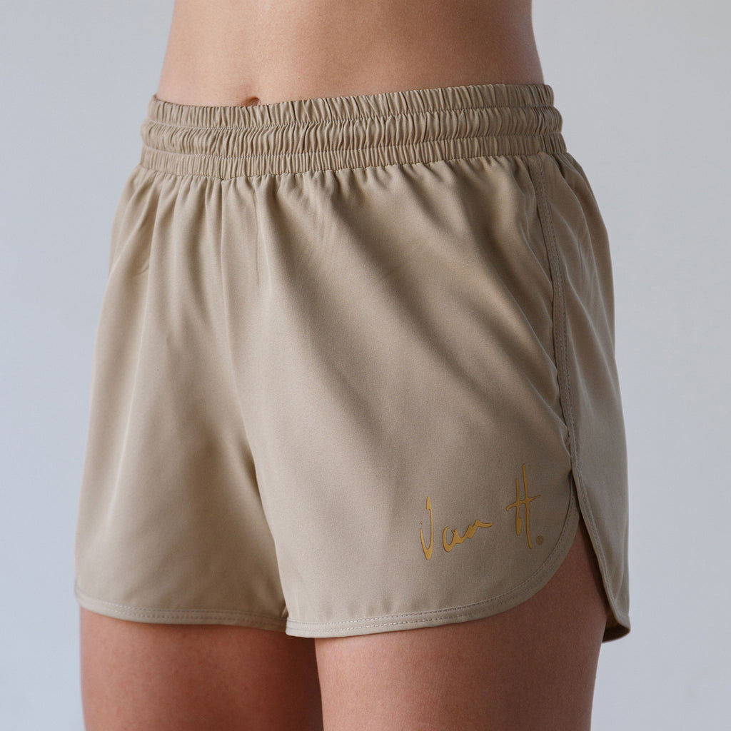 Womens PRE Race shorts Khaki