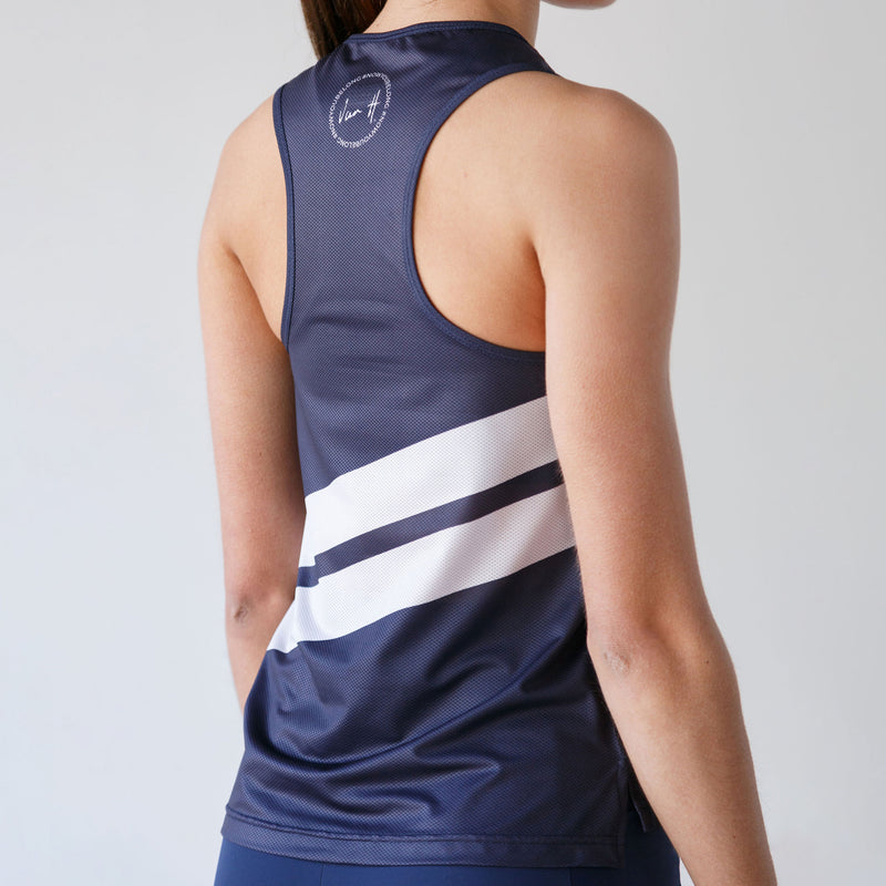 Womens Navy Running Vest