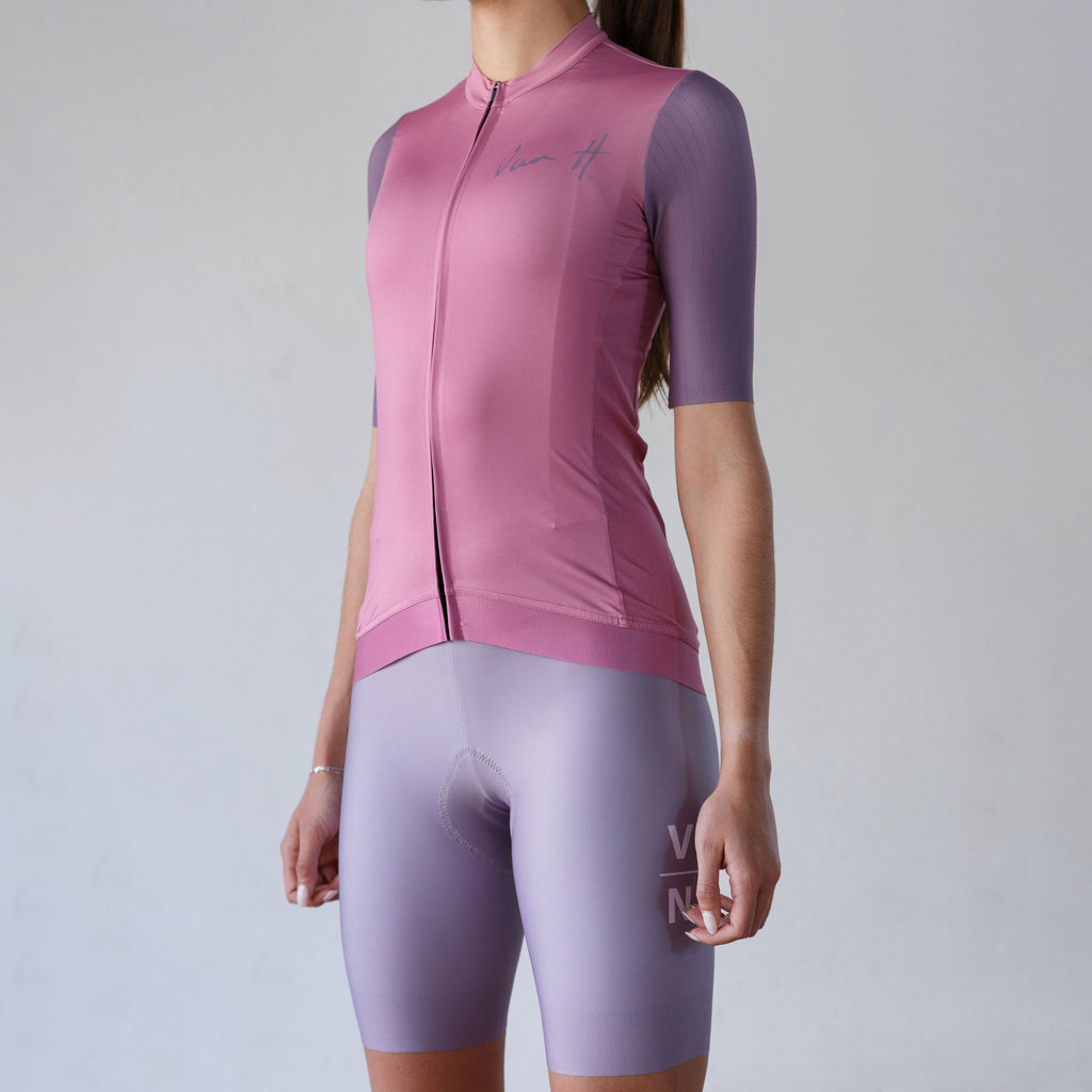 Rosa Viola Cycling jersey