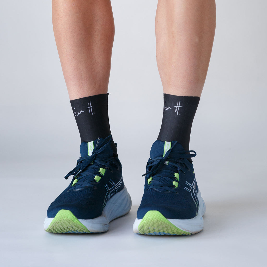 Black Running Socks