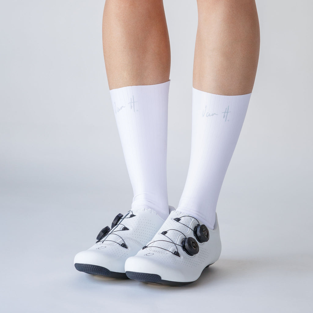 White Aero Socks