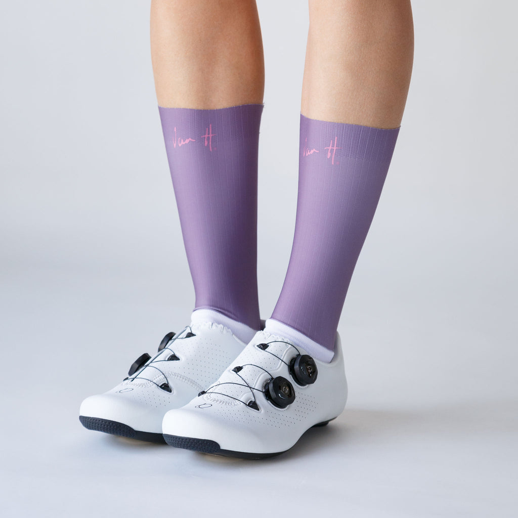 Purple Aero Socks