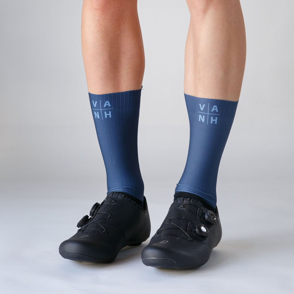 Dark Blue Aero Socks