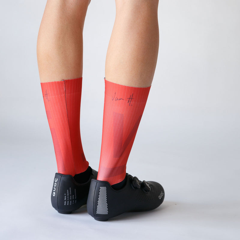 Red Aero Socks