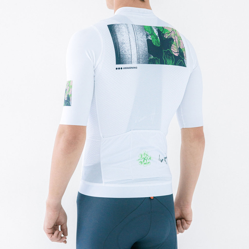 White Fiore Jersey