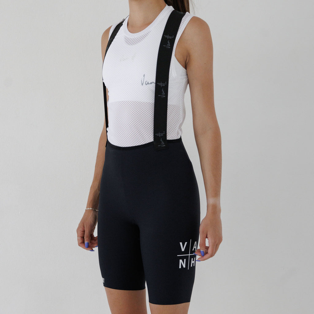 Womens Black Tourmalet bib