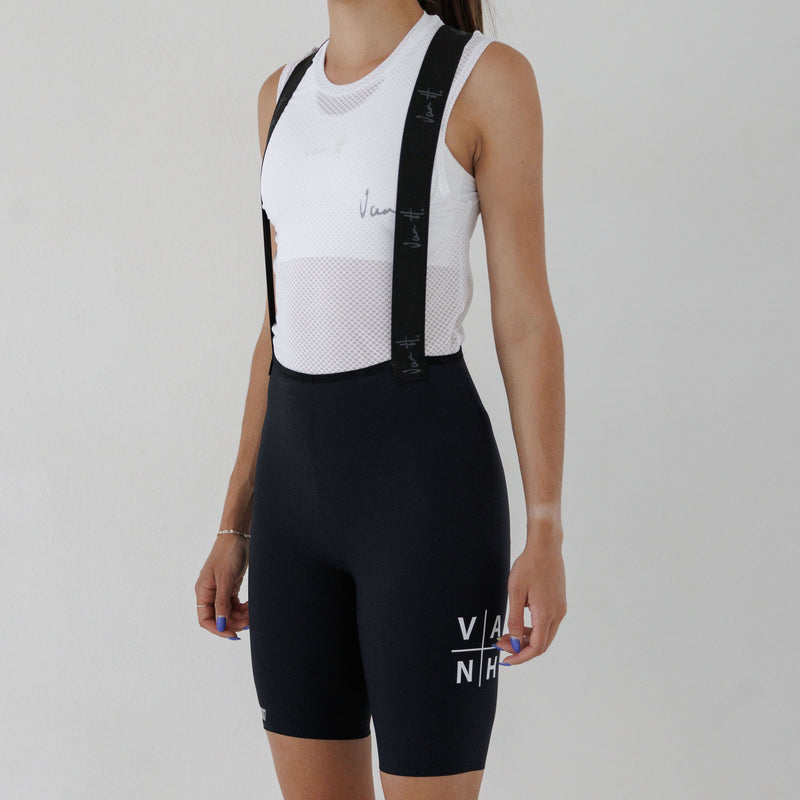 Womens Black Tourmalet bib