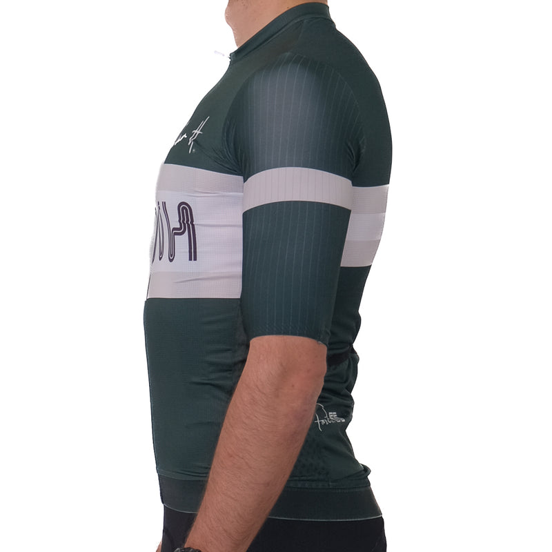 Dark Green Short sleeve cycling jersey Van HOff white Short sleeve cycling jersey Van H, Dark green zipless cycling jerseyLong sleeve light blue cycling jersey women. UV Protective cycling jersey. light cycling jersey, retro, Cycling jersey, cycling top, summer cycling jersey, mens cycling jersey, womens cycling jersey, cycling, south Africa, van h, premium cycling wear. 