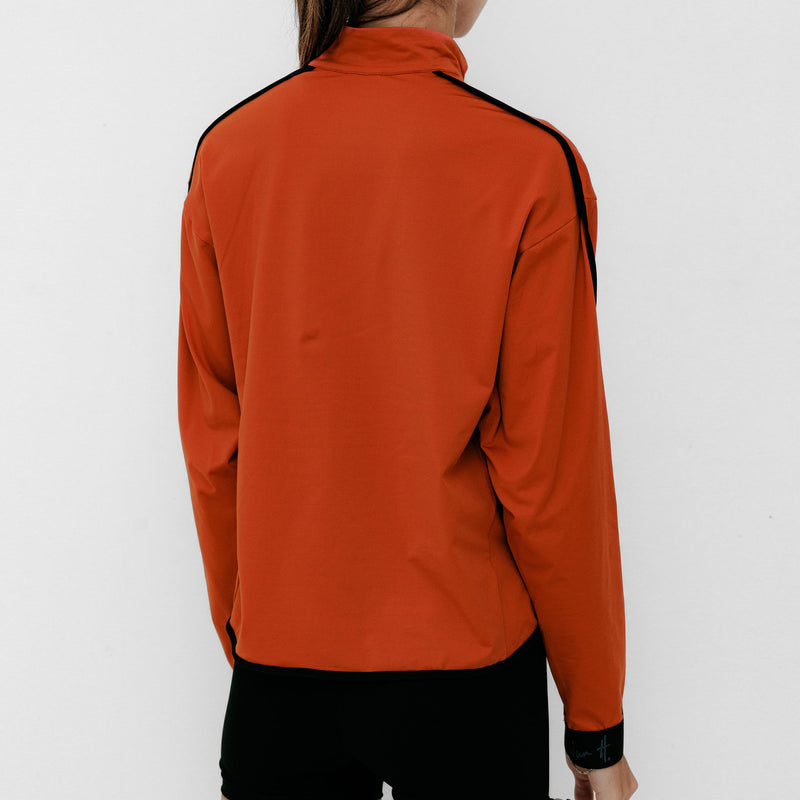 Burnt Orange Ariosa Top - Small