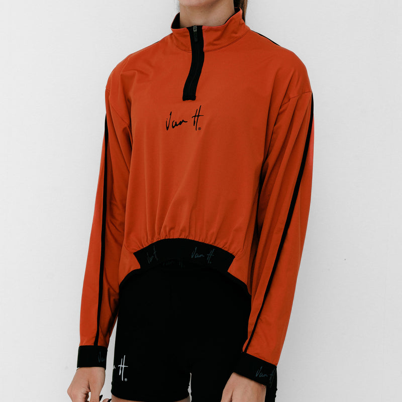 Burnt Orange Ariosa Top - Small