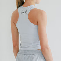 Grey raceback vest Womens