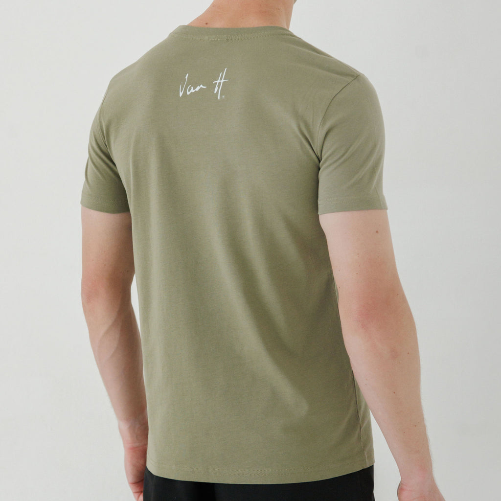 Mens Khaki t-shirt