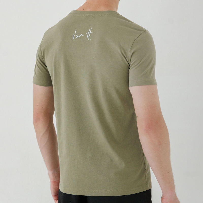 Mens Khaki t-shirt