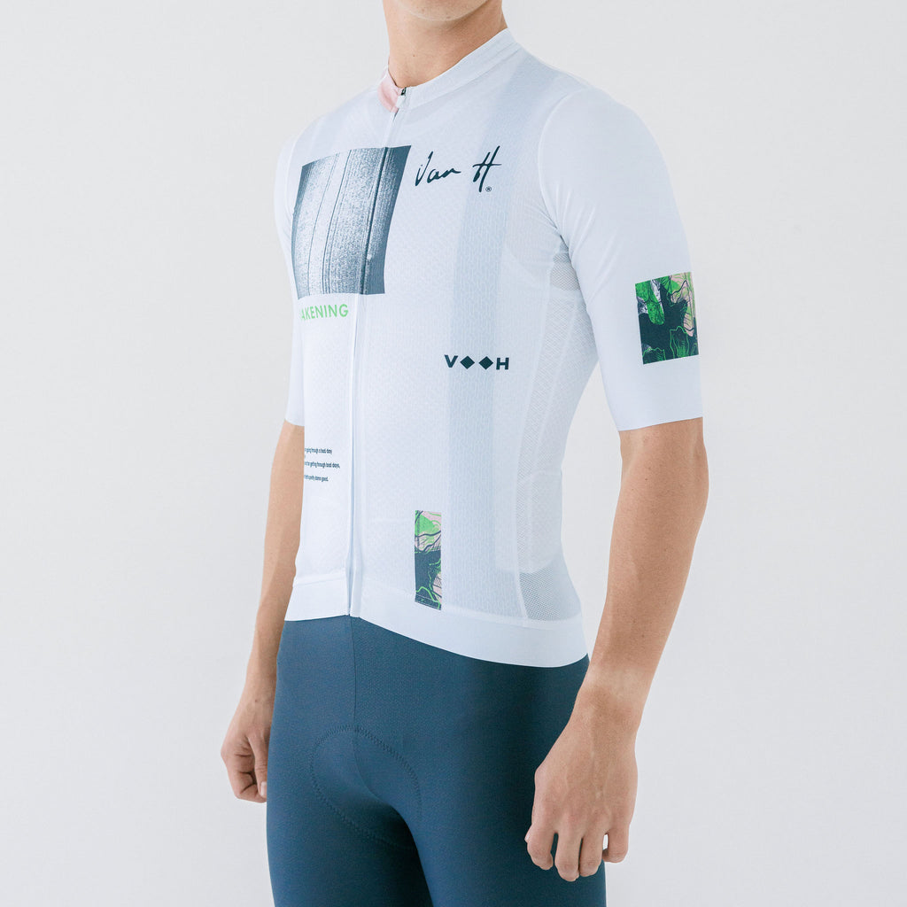 White Fiore Jersey