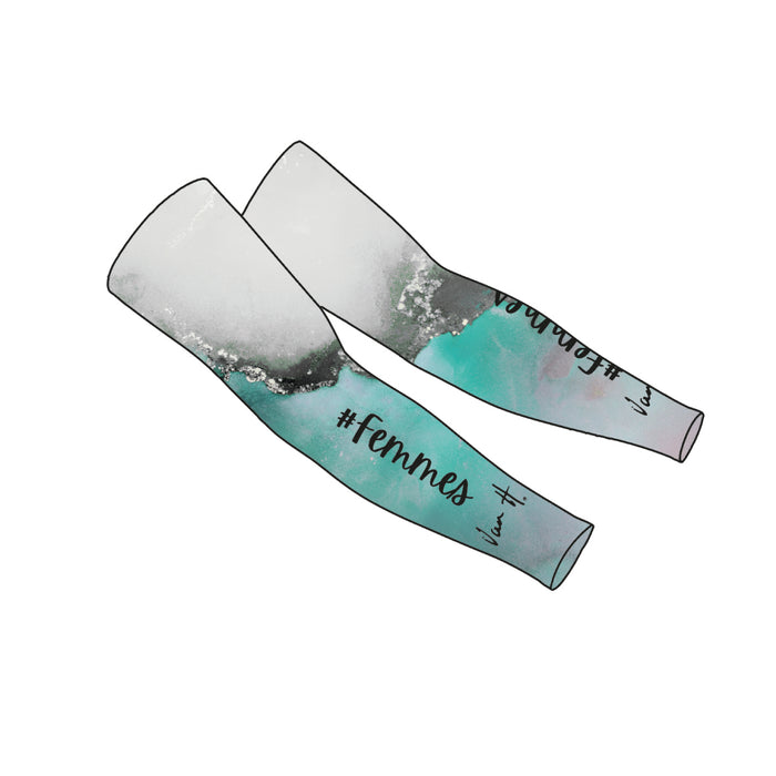 Femmes Grey UV sleeves