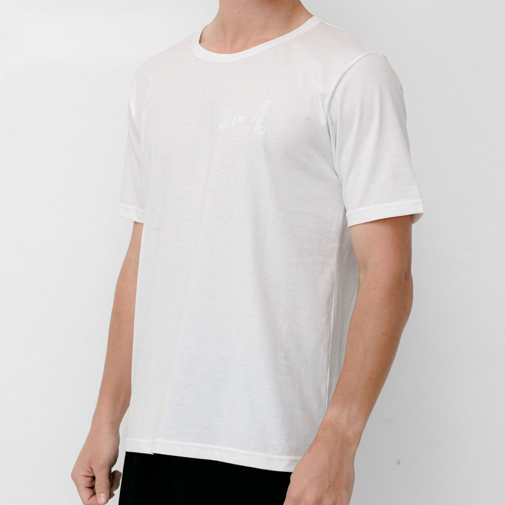 VanH Mens White T-shirt