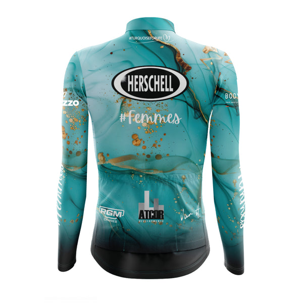 Femmes 2025 Marble Long Sleeve Jersey Mens