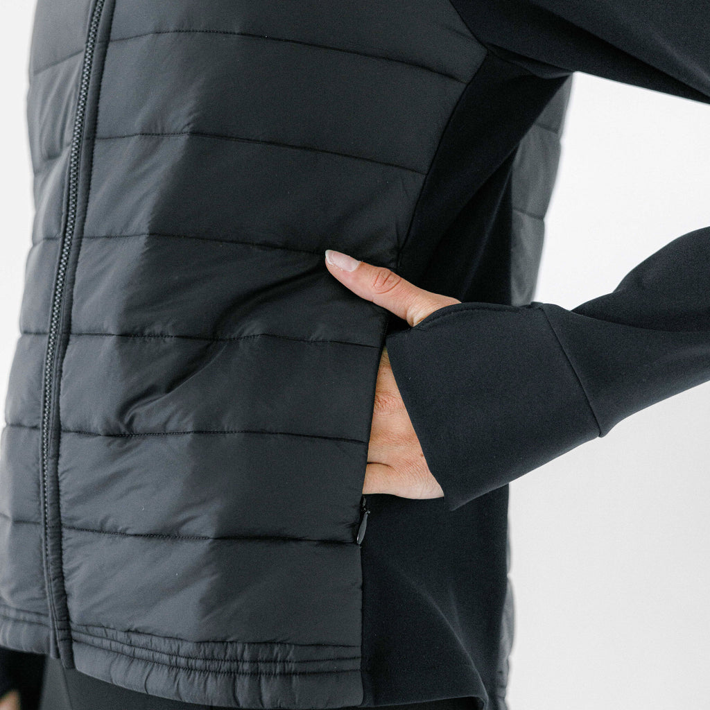 Womens Running Puffer