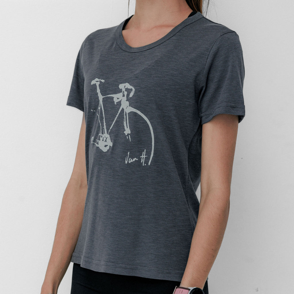 Womens Dark Grey T-shirt