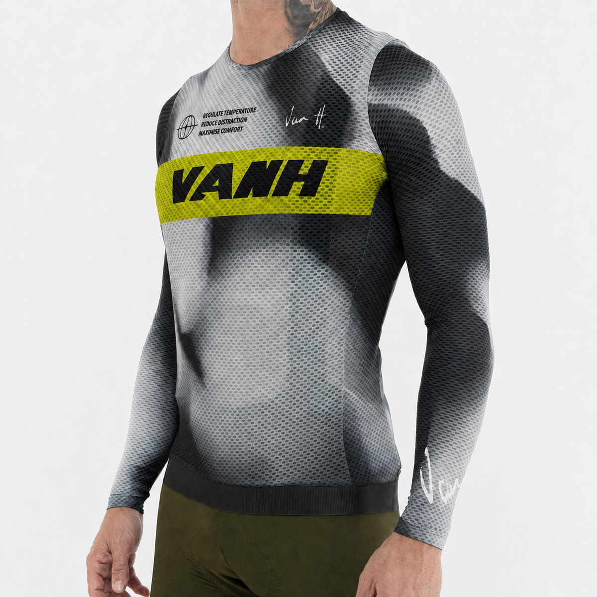 Erase Zipless Jersey long sleeve Mens