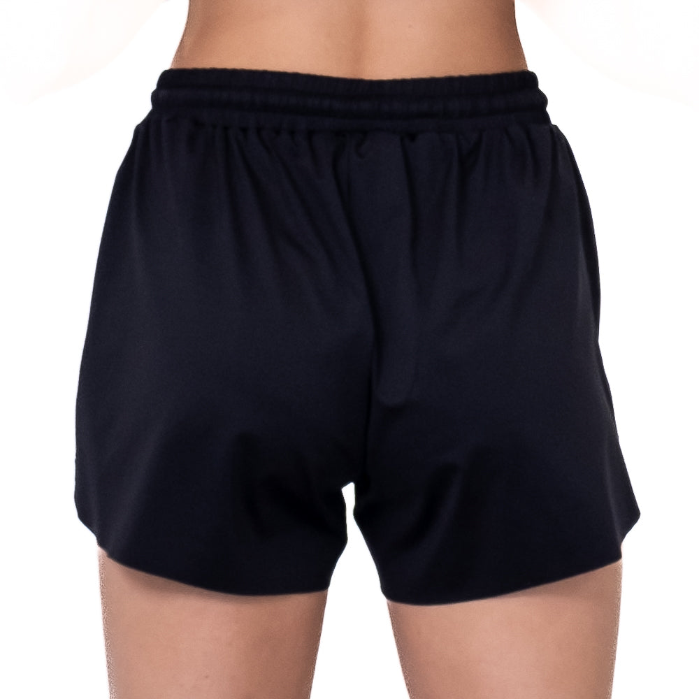 Women's Black Running Short