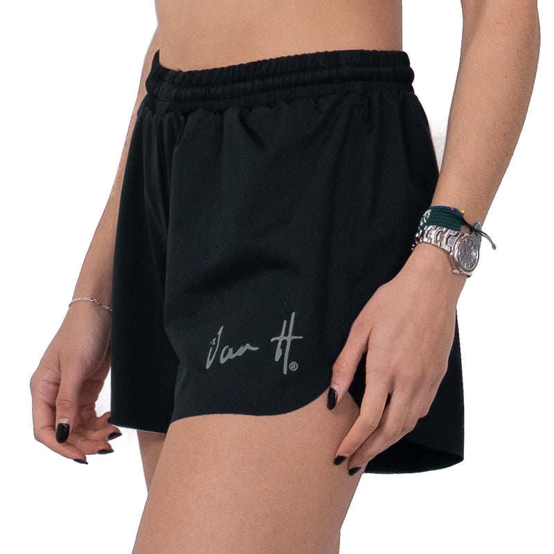 Women's Black Running Short