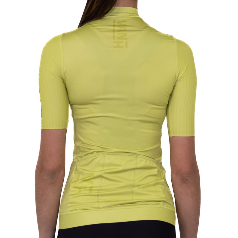 bright yellow, bright green, chartreuse Cycling jersey, cycling top, summer cycling jersey, mens cycling jersey, womens cycling jersey, cycling, south Africa, van h, premium cycling wear.