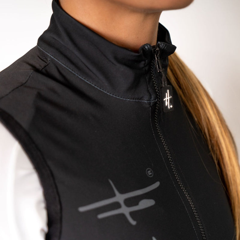 Women's Black Intermediate Gilet